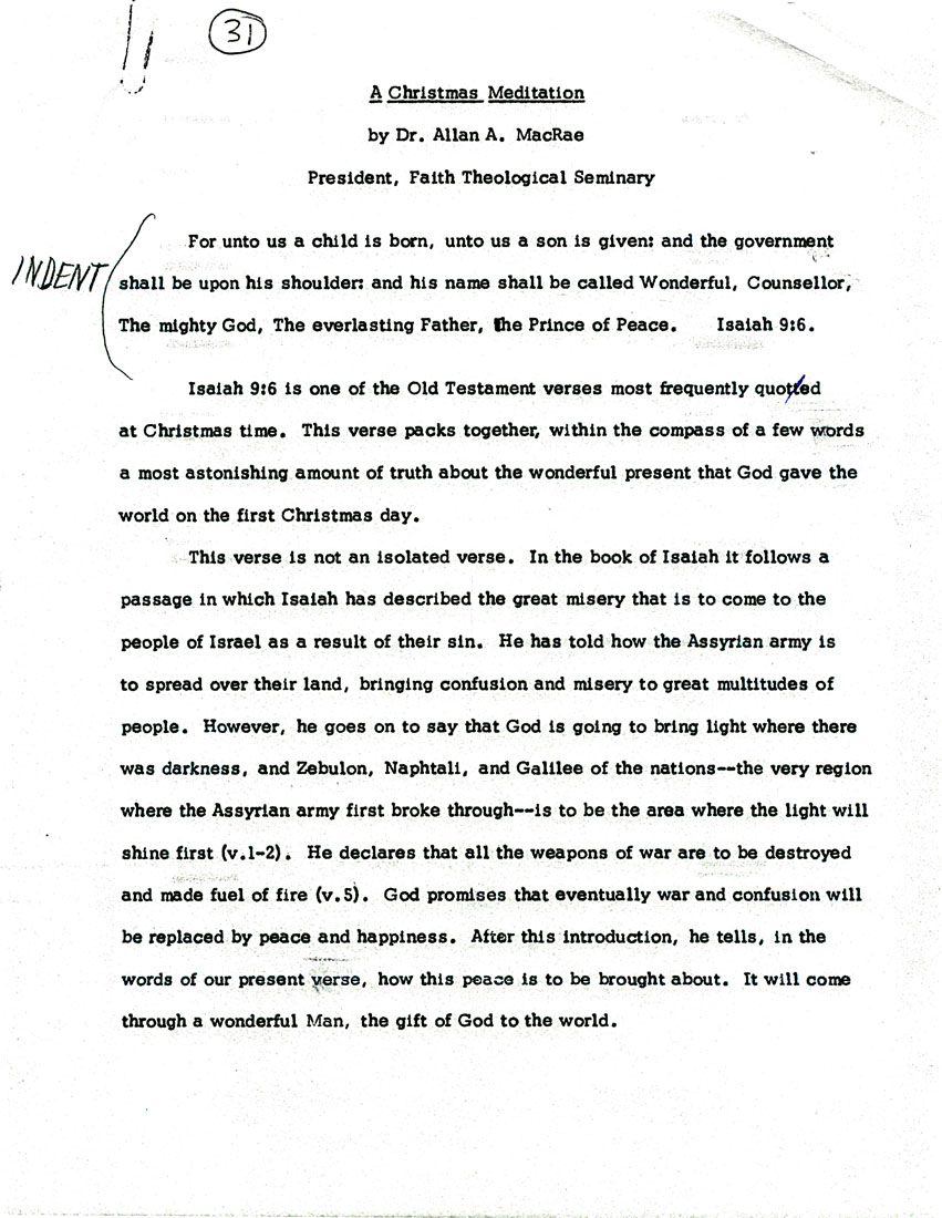 Page One