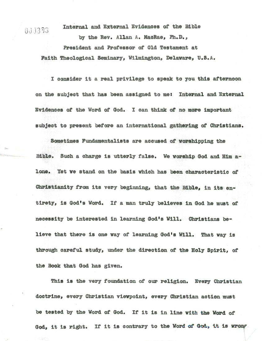 Page One