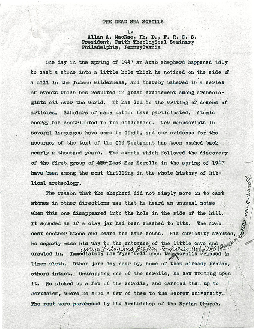 Page One