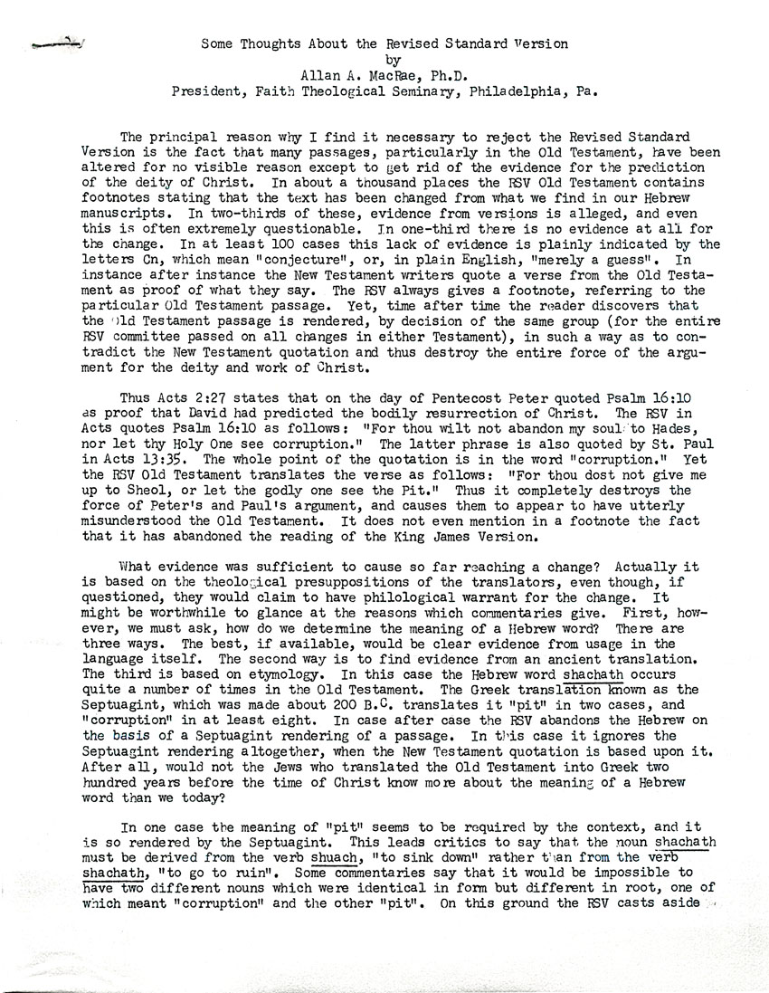 Page One