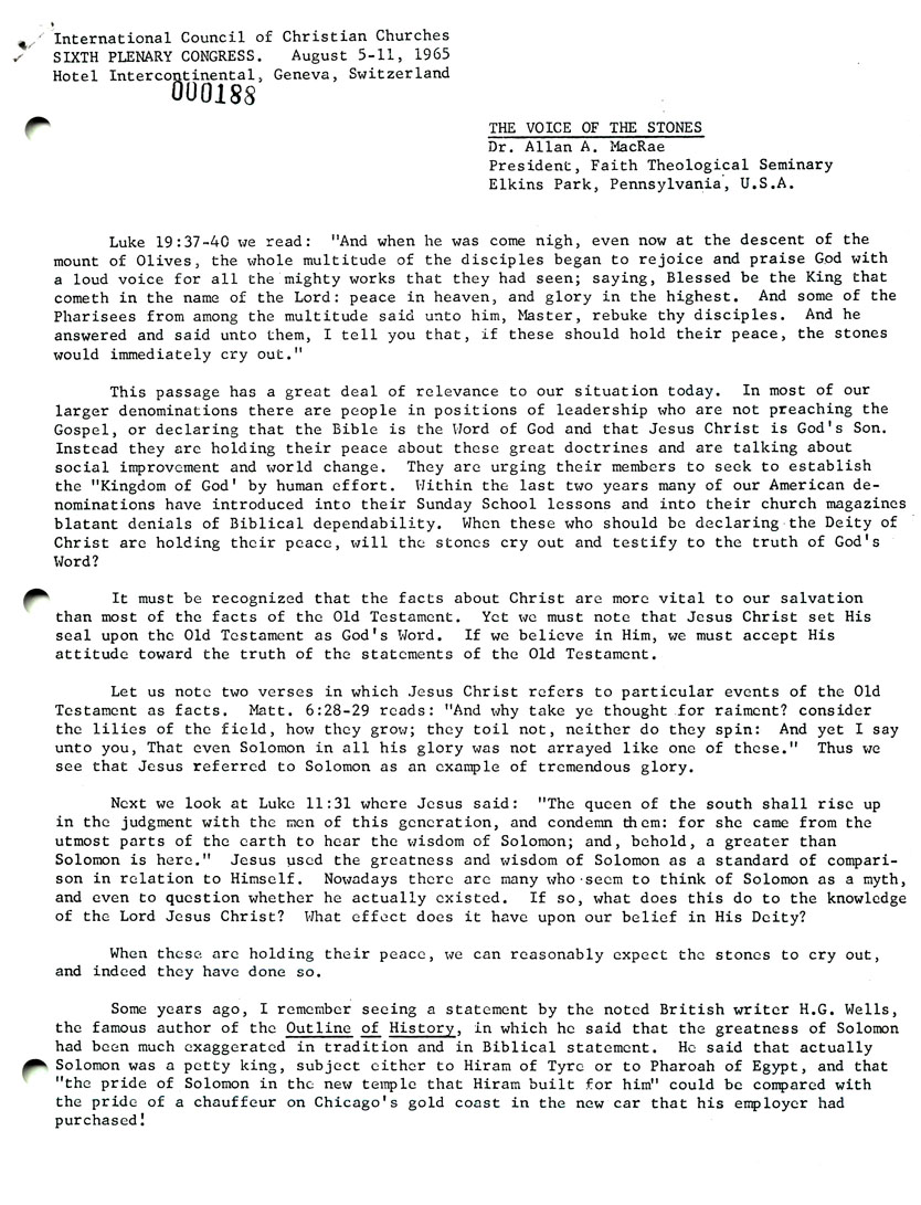 Page One