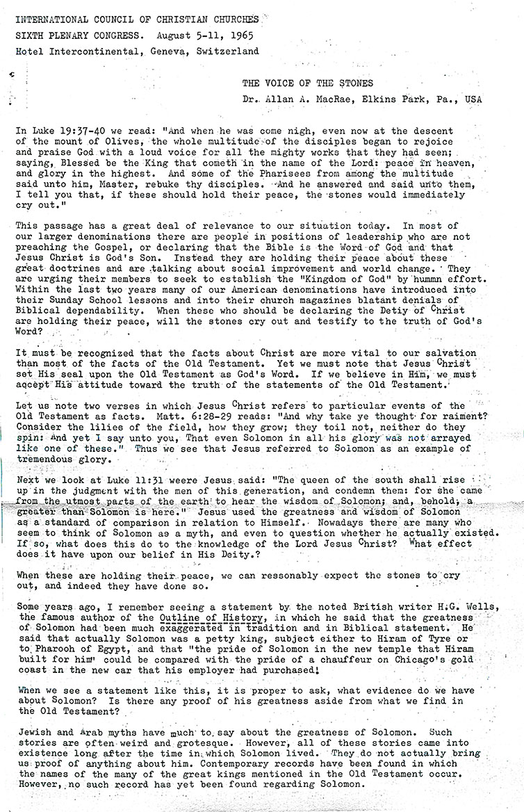 Page One