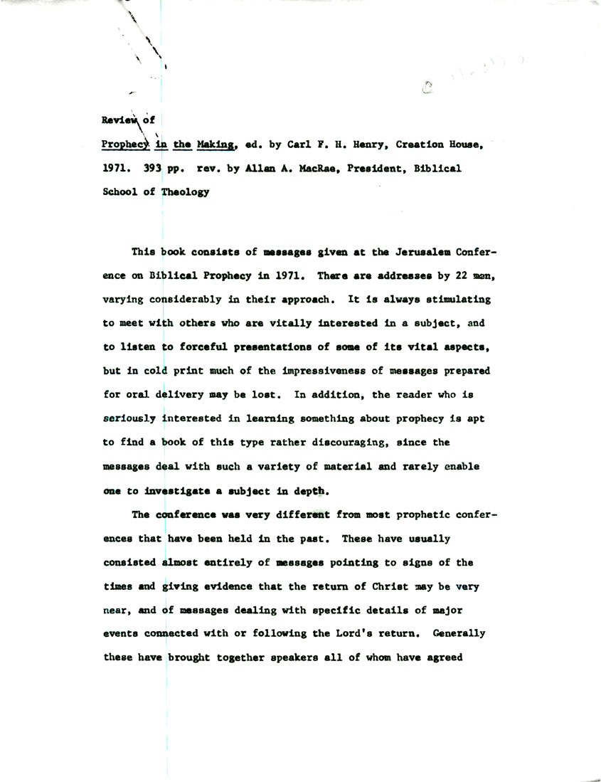 Page One