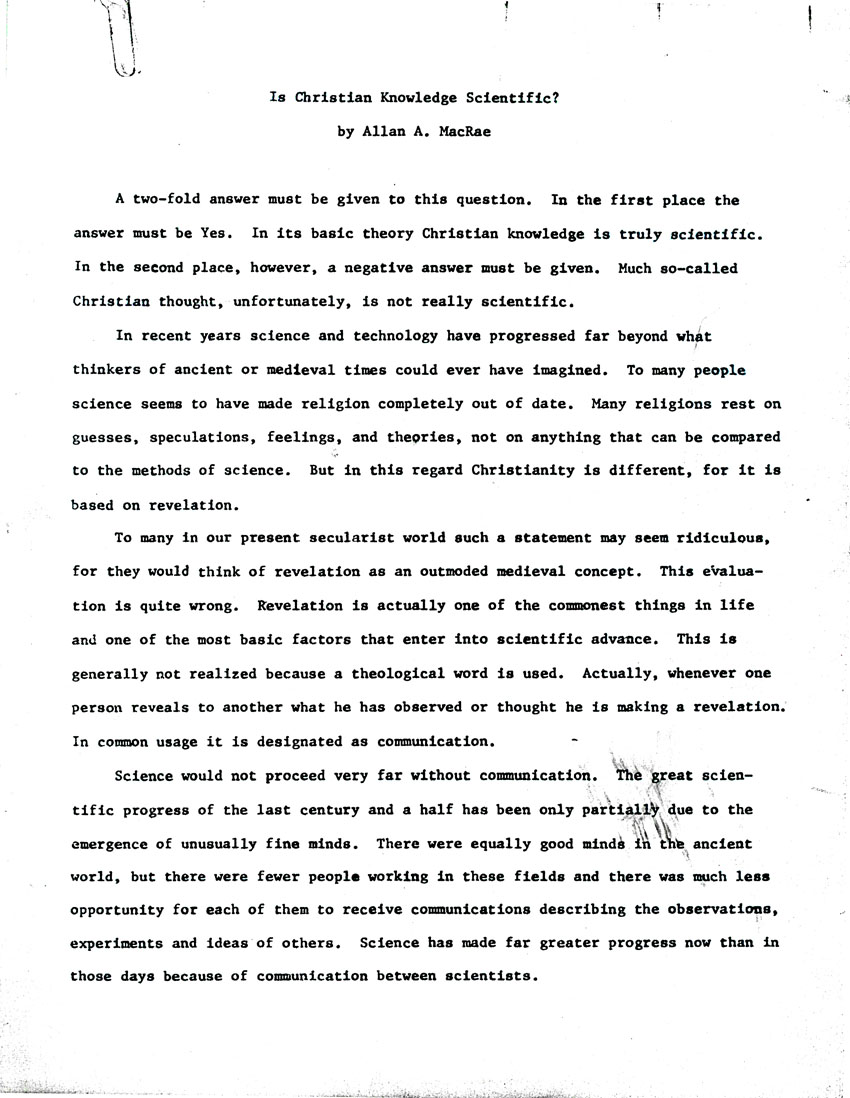 Page One