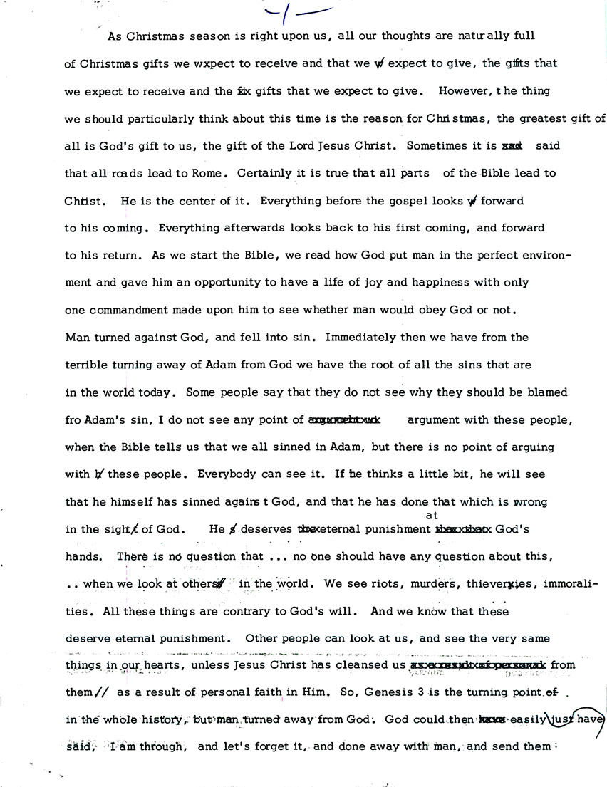 Page One