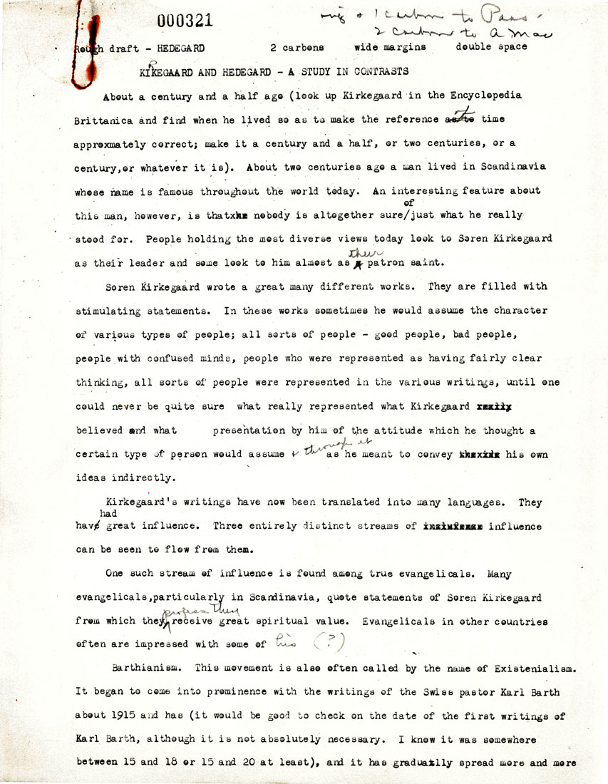 Page One