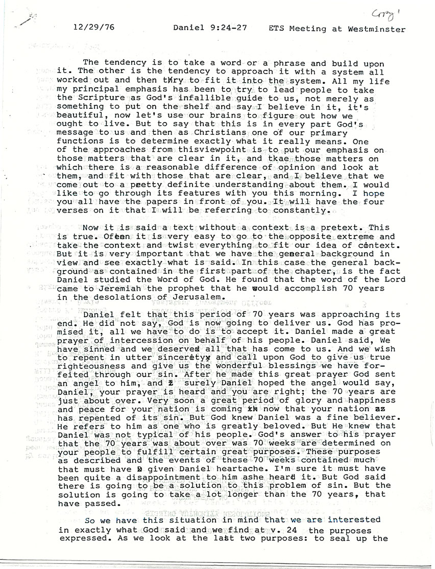 Page One