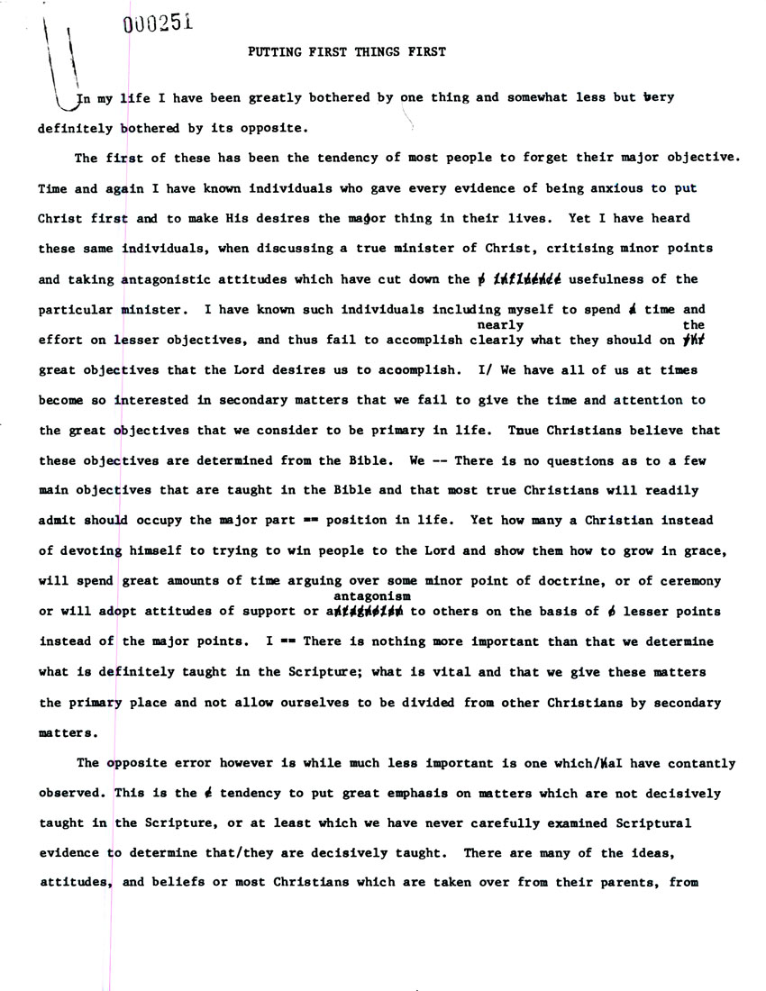 Page One