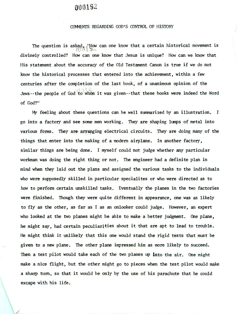Page One