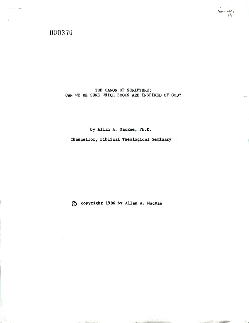 Page One