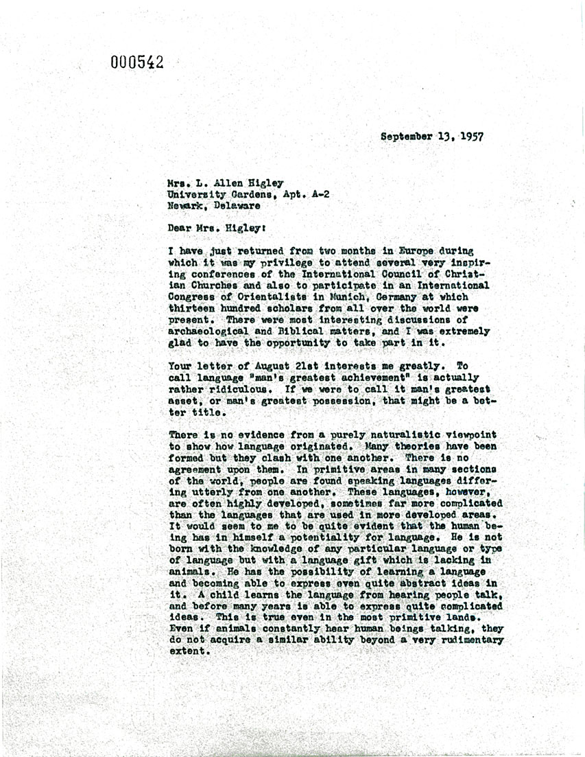 Page One