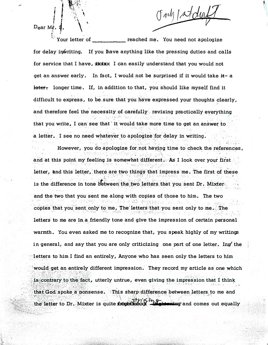 Page One