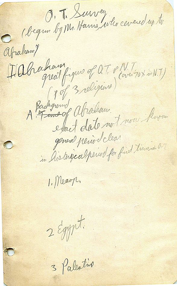 Page One