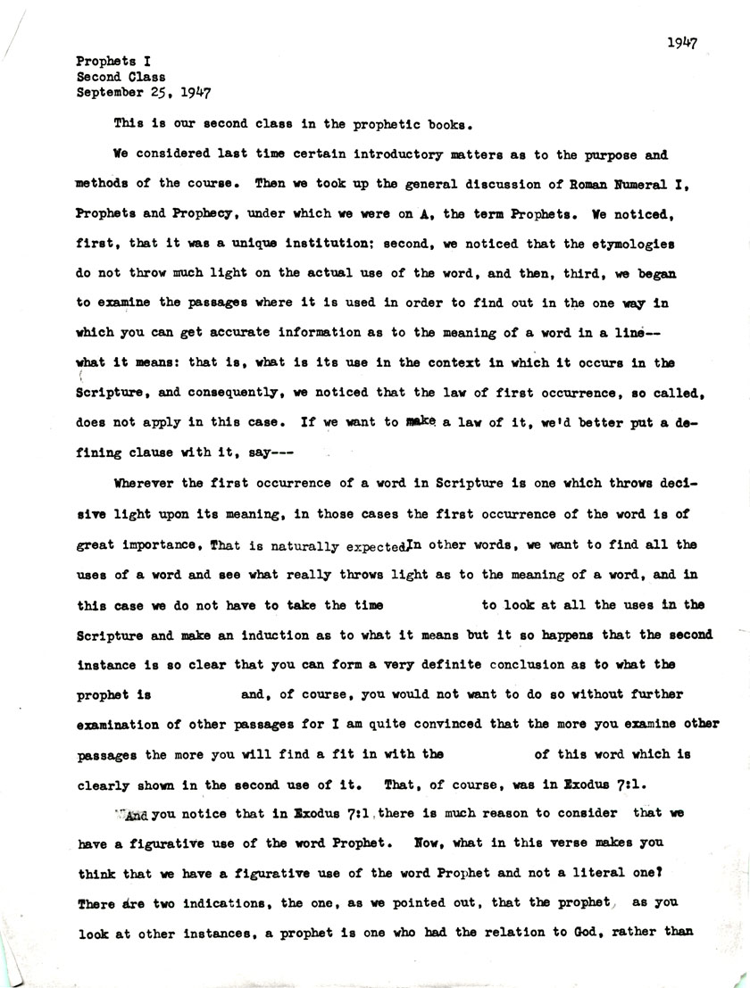 Page One