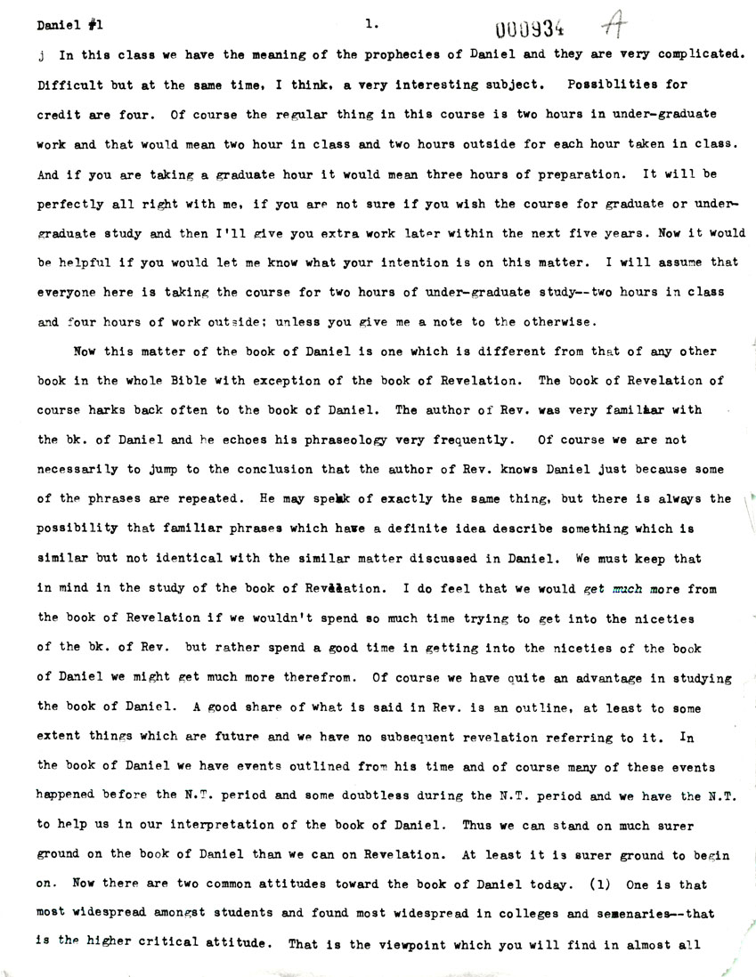 Page One