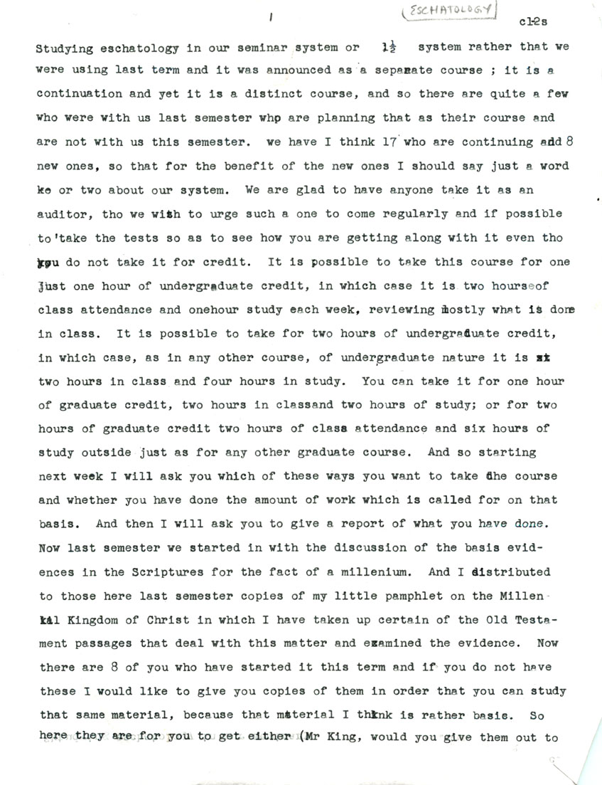 Page One