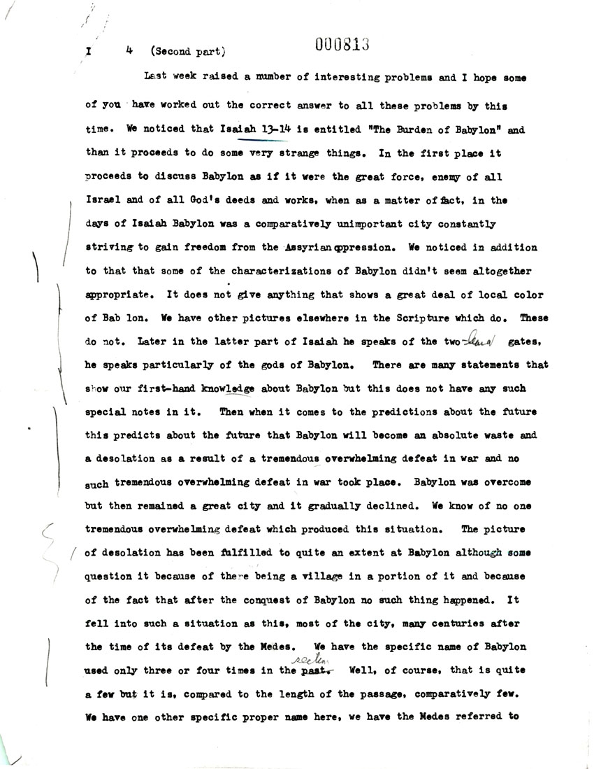Page One