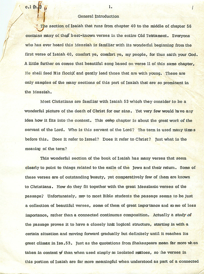 Page One