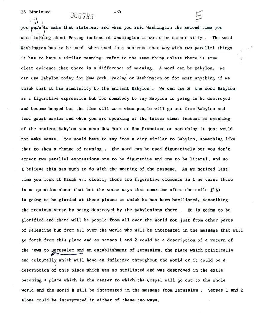 Page One
