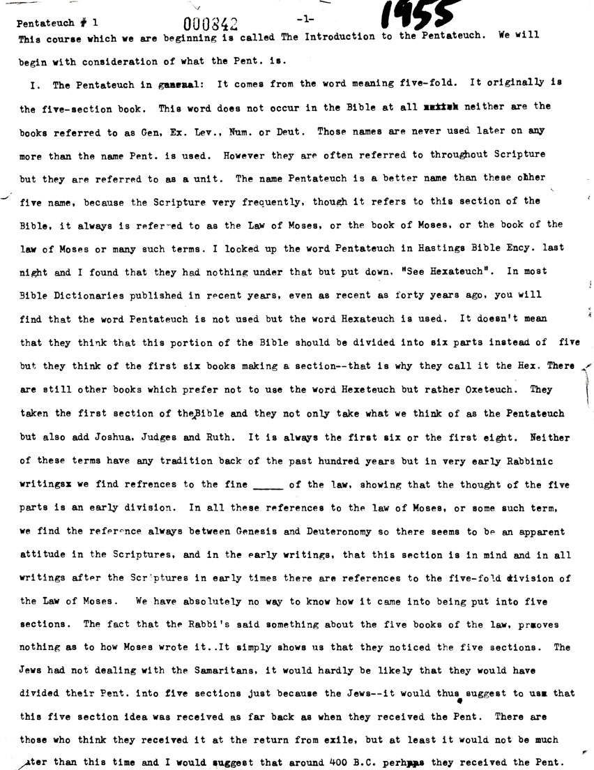 Page One