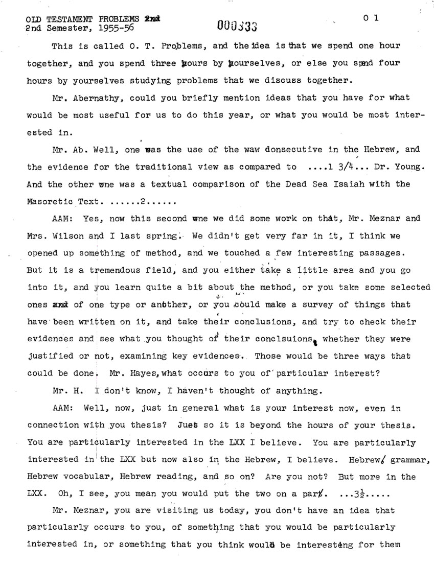 Page One