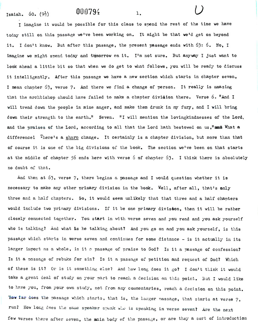 Page One