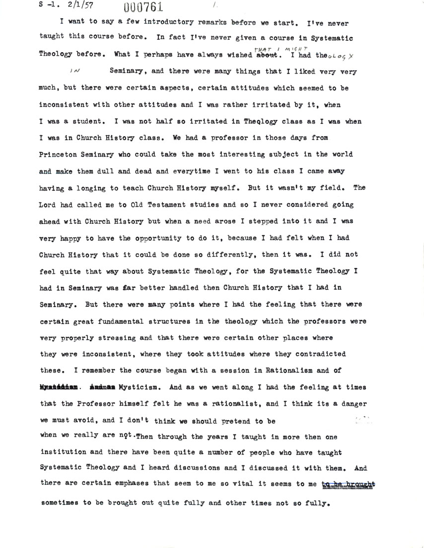 Page One