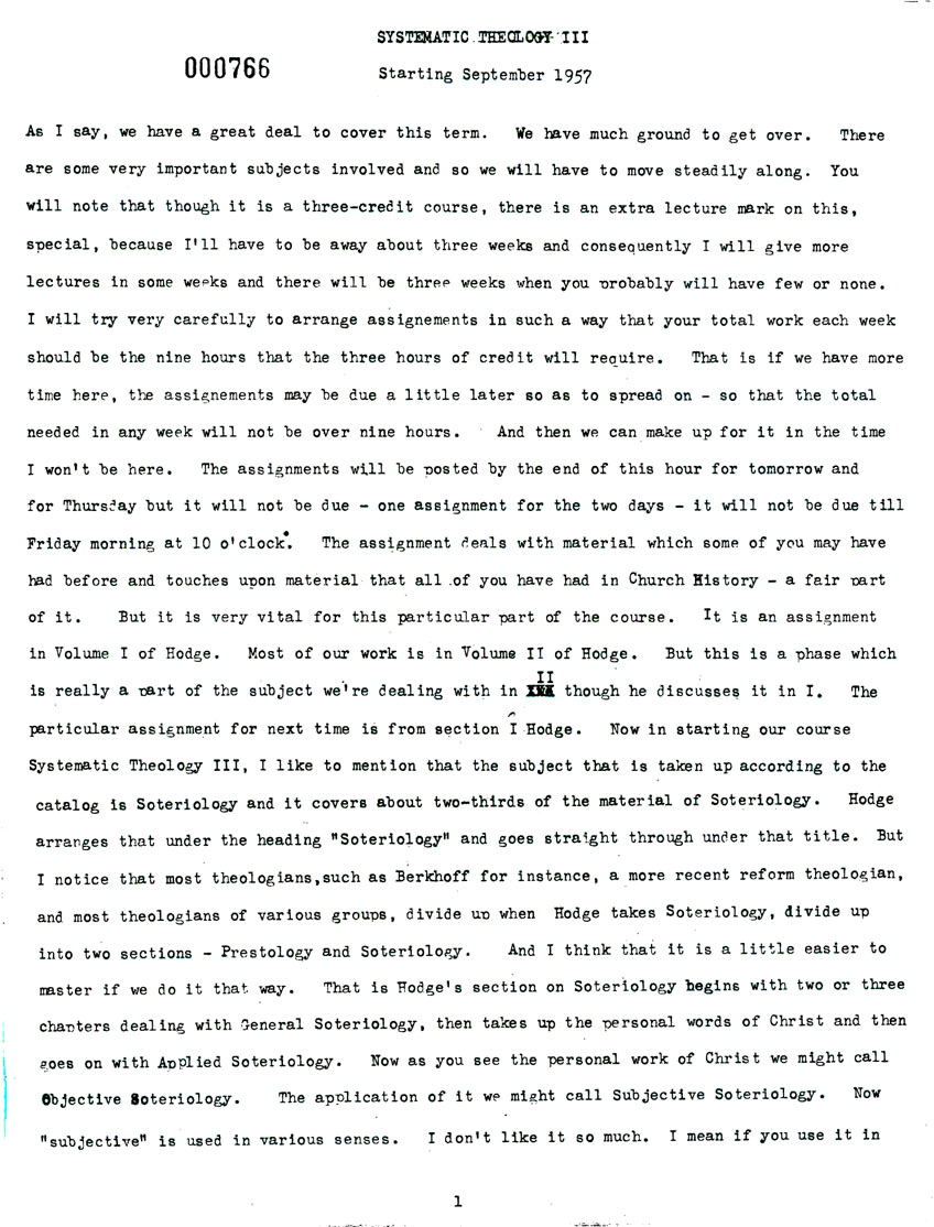 Page One