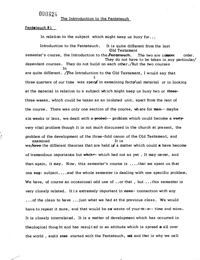 Page One