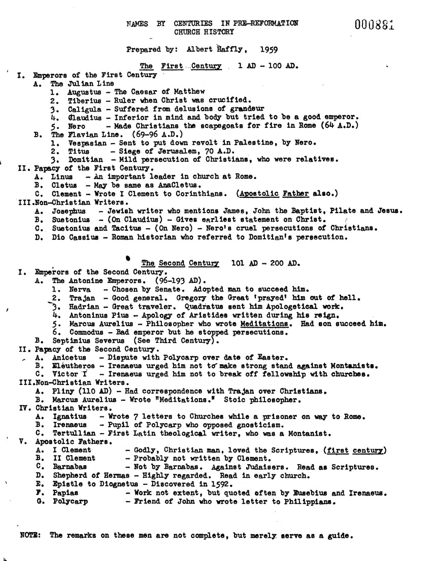 Page One