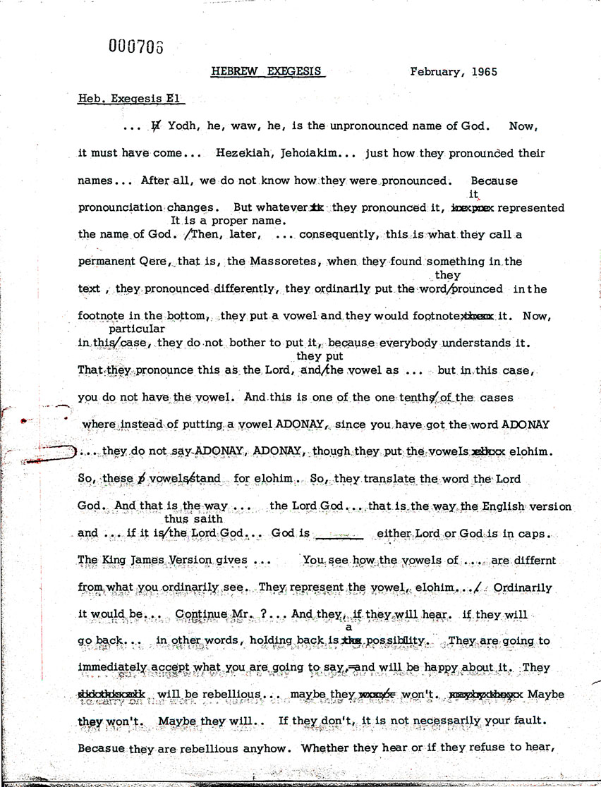 Page One