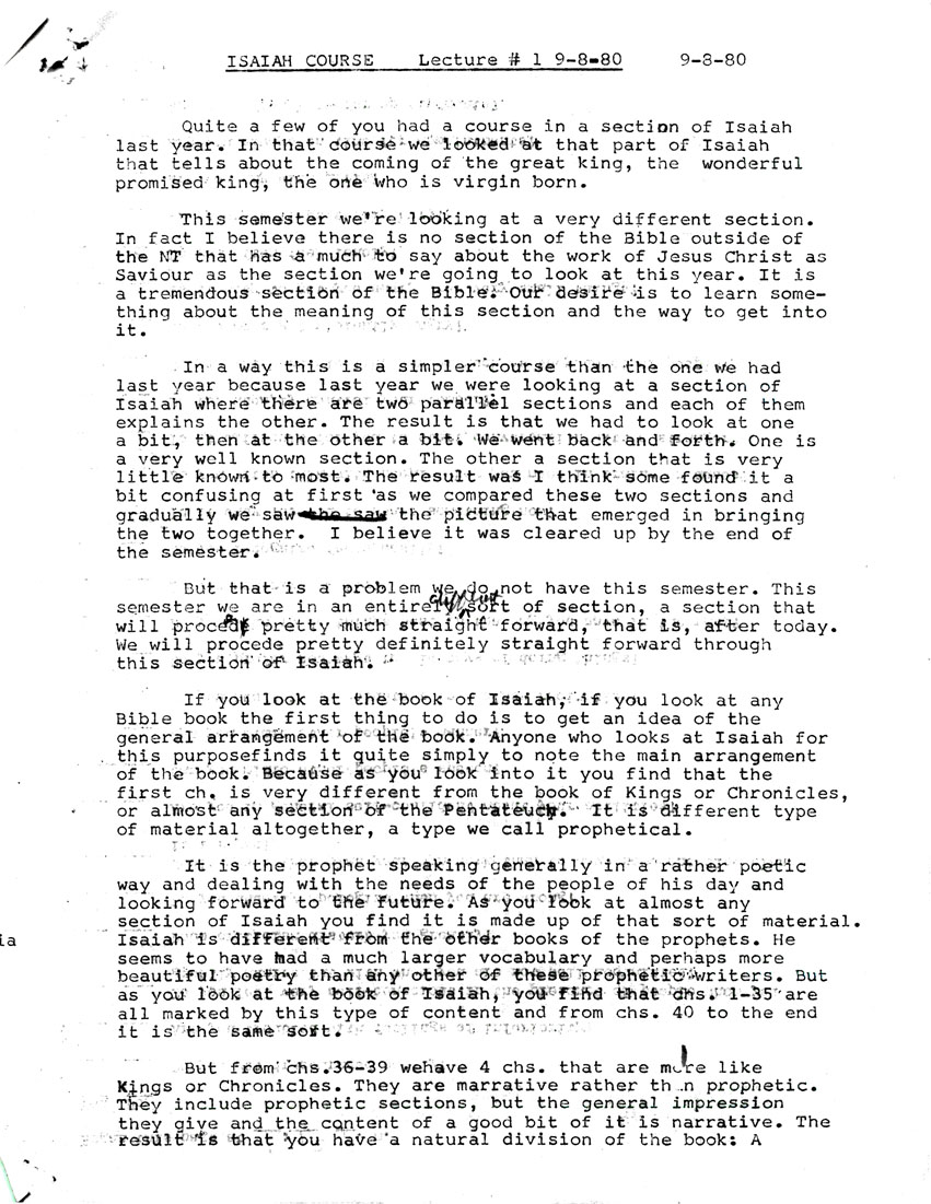 Page One