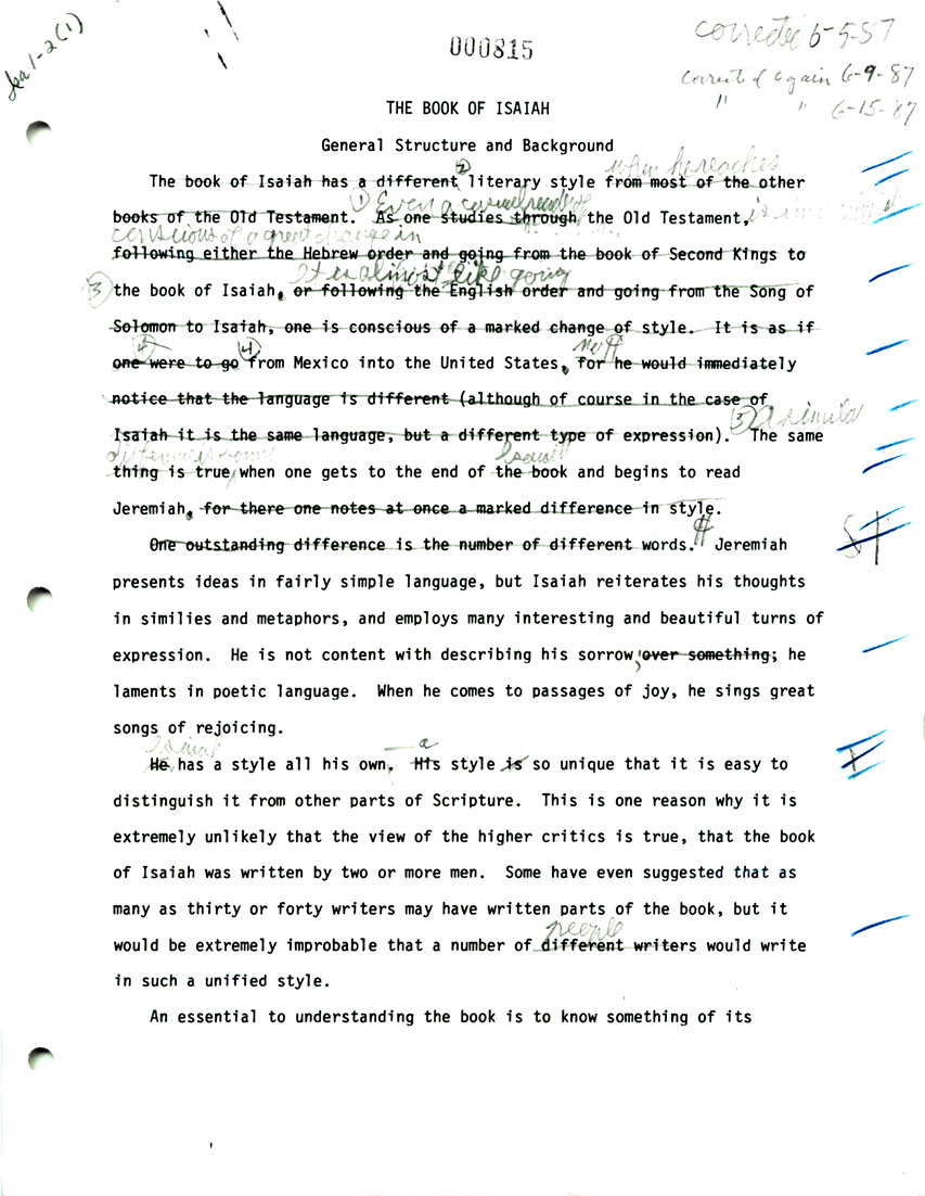 Page One